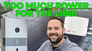 TOO MUCH POWER FOR THE LIBBI  A Huge MYENERGI Libbi Battery  Solar Edge Home Solar PV system [upl. by Eednar]