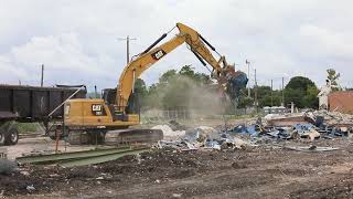 Tennyson Middle School Demolition  July 2024 [upl. by Doralin611]