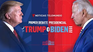 Primer debate presidencial Trump o Biden Español [upl. by Esej]