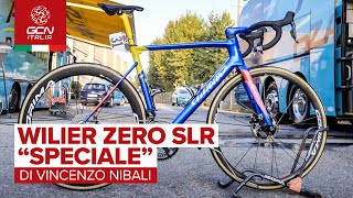 La Wilier Zero SLR speciale di Vincenzo Nibali  Biciclette dei professionisti [upl. by Kcired269]