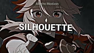 silhouette pastel ghost edit audio [upl. by Zillah632]