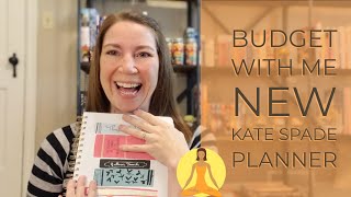 Budget with me  New Kate Spade planner  budget recap  debt payoff update [upl. by Malaspina]