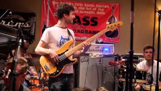 snarky puppy bass solo Michael League bass bash 2014 [upl. by Ennovart]