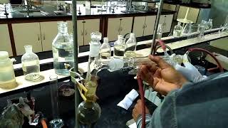 Preparation of acetaldehyde from Ethyl alcohol [upl. by Hairam]