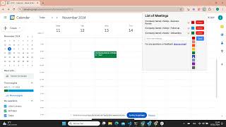 How to create meeting templates from Google Calendar [upl. by Daraj303]