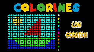 Juego Colorines con Scratch [upl. by Etram]