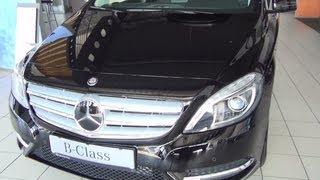 MercedesBenz B 180 CDI Blue EFFICIENCY Exterior and Interior in Full HD 3D [upl. by Norword]