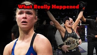 What Really Happened Amanda Nunes vs Ronda Rousey [upl. by Ecnerrot]