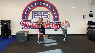 FIT IN THE CORE  HOME HIIT Workout with F45 [upl. by Sonafets]