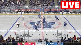 NHL LIVE🔴 Toronto Maple Leafs vs Ottawa Senators  24th September 2024  NHL Full Match  NHL 24 [upl. by Goebel464]