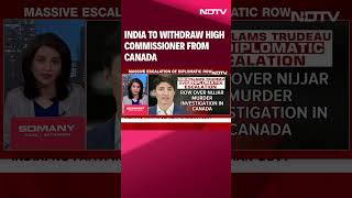 India Canada Latest News  India To Withdraw High Commissioner From Canada  India Canada News [upl. by Airamana]