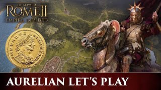 Total War Rome II Empire Divided Aurelian Campaign VERY HARD Ep1 Destroying the Roxolani [upl. by Keemahs177]