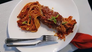 Nu o sa te mai saturi de mancat aceste spaghete cu carne tocata si suc de rosii spaghetti [upl. by Vail]