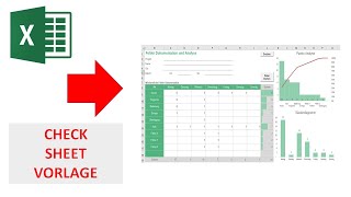 Check Sheet  Excel Vorlage I Fehler dokumentieren und analysieren I Excelpedia [upl. by Merriman]