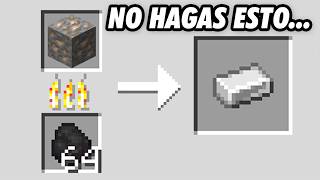 102 PEQUEÑOS ERRORES que TE HACEN POBRE en Minecraft [upl. by Travax251]