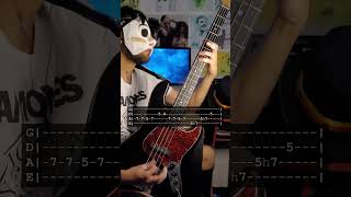 NIB  Black Sabbath cover Bass  Tabs blacksabbath ozzyosbourne bass [upl. by Emile]