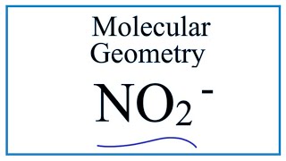 NO2  Molecular Geometry  Shape and Bond Angles [upl. by Okia]