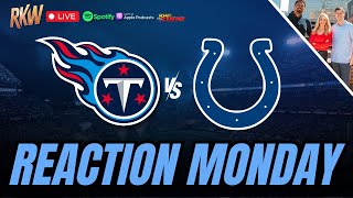 REACTION Titans fall to the Colts as offensive struggles continue  RKW [upl. by Fulvi]