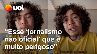 Whindersson Nunes quer criação de lei com nome de jovem morta alvo de fake news Jessica Vitoria [upl. by Friede524]