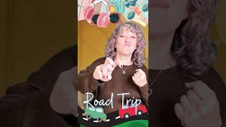 Road Trip learntosign language signwithme deafsign signoftheday asl roadtrip learntosign [upl. by Enomis43]