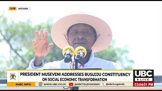 MUSEVENI CLARIFIES ON GOVT JOBS FOR THE UNEMPLOYED UGANDANS TASKS YOUTH TO PRIVATELY CREATE JOBS [upl. by Jemima69]