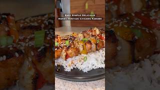 Honey Teriyaki Chicken Kabobs [upl. by Kerby19]