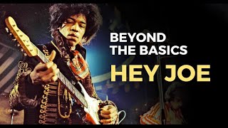 Play Beyond the Basics Hey Joe by Jimi Hendrix [upl. by Johan]