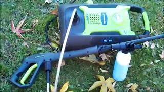 Lets setup and try the GreenWorks 1500psi Pressure Washer [upl. by Tommy]