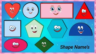 Shape Names  Explore the List of All Shapes in English kidssong shapenames shapesnameinenglish [upl. by Beach]