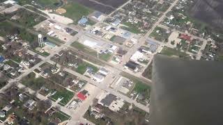 Climbing over Gowrie Iowa in the Woodstock glider [upl. by Rajewski98]