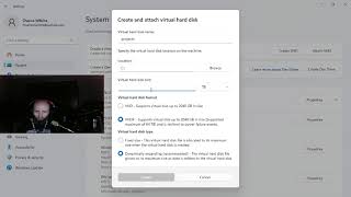 Cyraxx YouTube 092624 How to create a Digital Terabyte Hard drive On Windows 11 [upl. by Enyaht141]