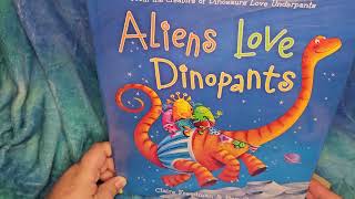 Aliens Love Dinopants Claire Freedman amp Ben Cort read aloud storytime style [upl. by Novyert]