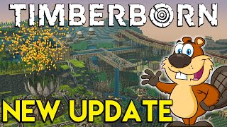 Timberborn NEW UPDATE Gameplay ad [upl. by Hotze870]