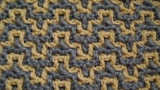 Interlocking Crochet™  Bargello [upl. by Naresh]