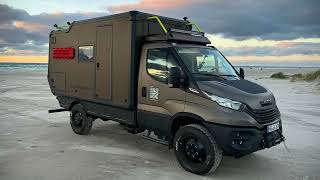 Greenlander Sherpa 4x4  Iveco Daily  Camper  250 000 [upl. by Haldi]