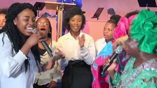 Nyimbo ya wokovu performed by agano choir  pascal amp Marceline wedding Cedar Rapids Iowa [upl. by Wise]