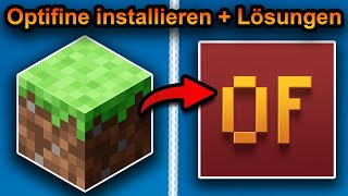 OptiFine installieren für Minecraft 2024  optifine installieren geht nicht Lösungen einfach [upl. by Saraiya759]