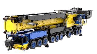 LEGO TECHNIC Liebherr LTM 1750 91 V30 BKV [upl. by Thurnau]