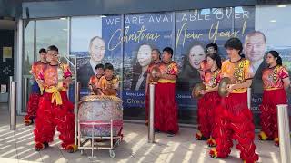 Epacs Lion Dance CNY2023  Pakuranga Mall [upl. by Anaidni524]