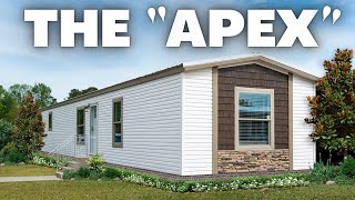 WOW the quotAPEXquot of single wide mobile homes right HERE Prefab House Tour [upl. by Ttoile]