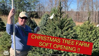 Nelson Ridge Farm  Christmas Trees and Fresh Wreaths Dickson TN [upl. by Etteniuq]