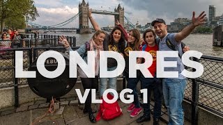 Primer día en Londres con seguidores Molaviajar VLOG1 [upl. by Yelram958]