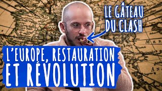 LEurope entre Restauration et révolution  Réussir son étude de doc en Histoire  1ère [upl. by Arocat]