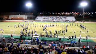 Ridgeland High School Rhythm of the Ridges Band Oct 10 2014 [upl. by Wadlinger]