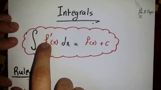 Integrals  Rules 1234  Part 1 [upl. by Miru]