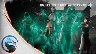 Mortal Kombat 1  Tráiler Oficial del Gameplay de Ermac [upl. by Aelem]