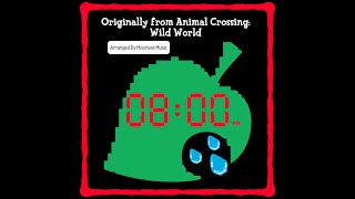 8 PM Rainy  Animal Crossing Wild World 8Bit Remix [upl. by Eedrahs]