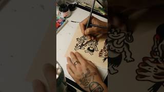 Classic ones tattooflash tattoo tattooart walkthrough [upl. by Cher]