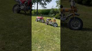 1971 Honda Trail 70 and 2024 Honda CRF110F [upl. by Swiercz942]