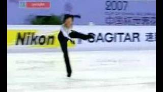 Johnny Weir 2007 Cup of China  Short Program [upl. by Ardme930]